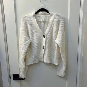 H&M Rib Knit Cardigan XS